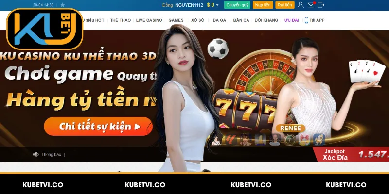 Khám phá các sảnh game nổi bật tại Kubet